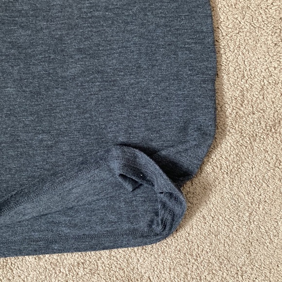 Forever 21 plain dark grey long sleeve form fitting dress, small - Picture 3 of 13